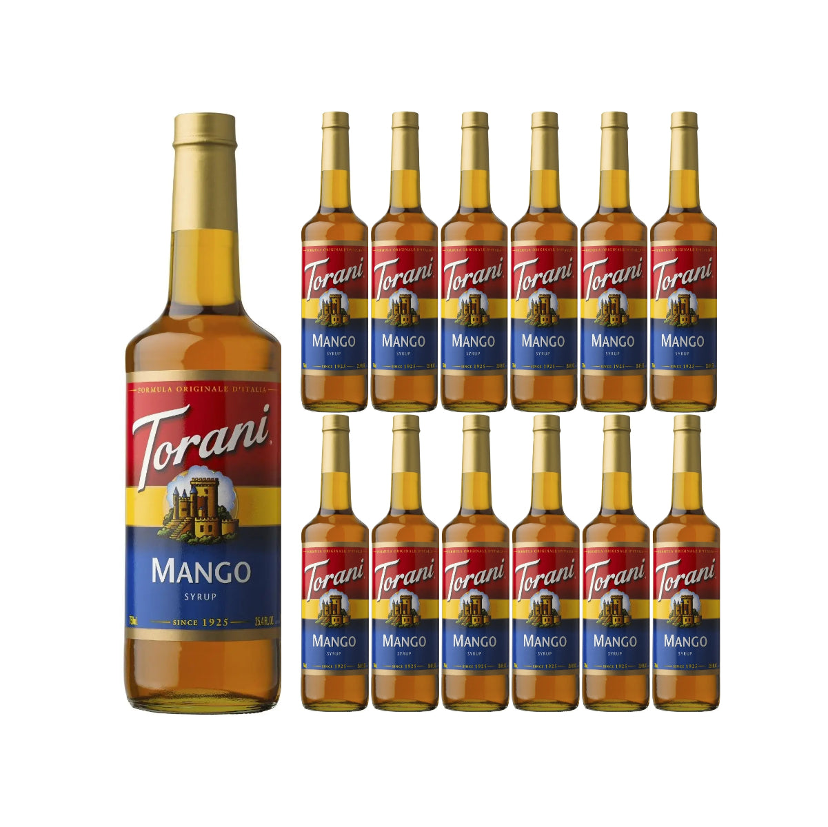 Torani Mango Syrup (750 ml x 12 Bottles)