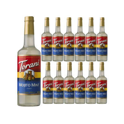 Torani Mojito Mint Syrup (750ml x 12 Bottles)