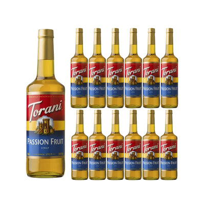Torani Passion Fruit Syrup (750ml x 12 Bottles)