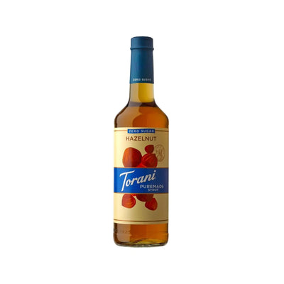 Torani Puremade Zero Sugar Hazelnut Syrup (750ml)