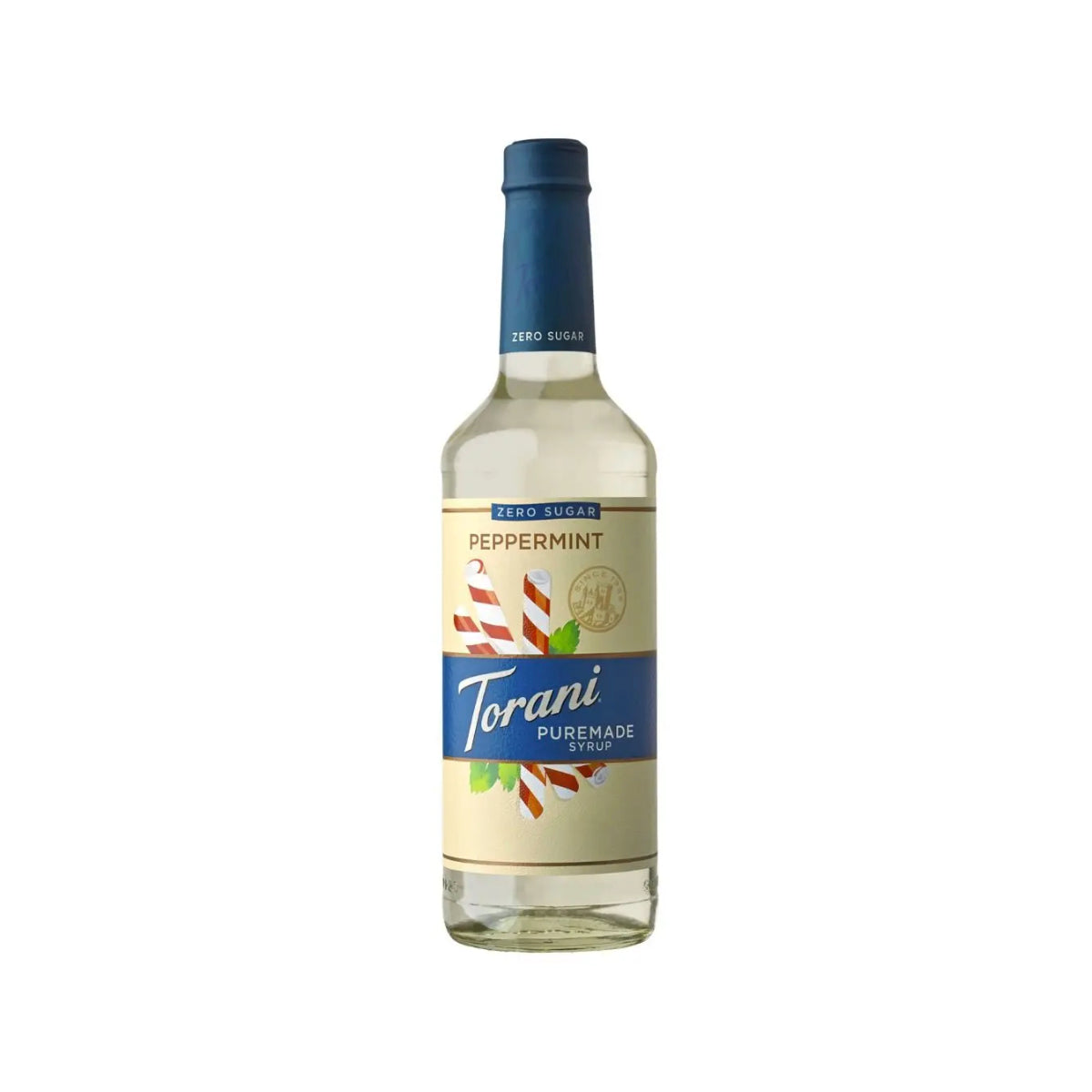Torani Puremade Zero Sugar Peppermint Syrup (750ml)