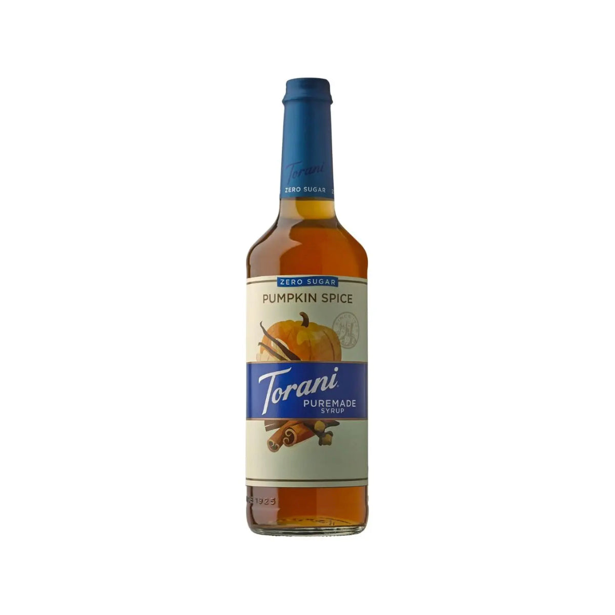Torani Puremade Zero Sugar Pumpkin Spice Syrup (750ml)