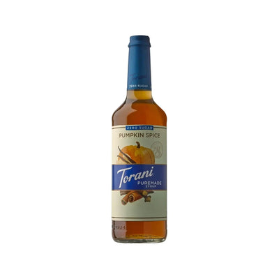 Torani Puremade Zero Sugar Pumpkin Spice Syrup (750ml)