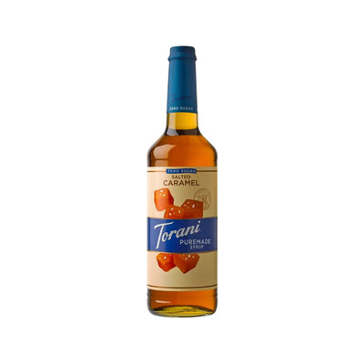 Torani Puremade Zero Sugar Salted Caramel Syrup (750ml)