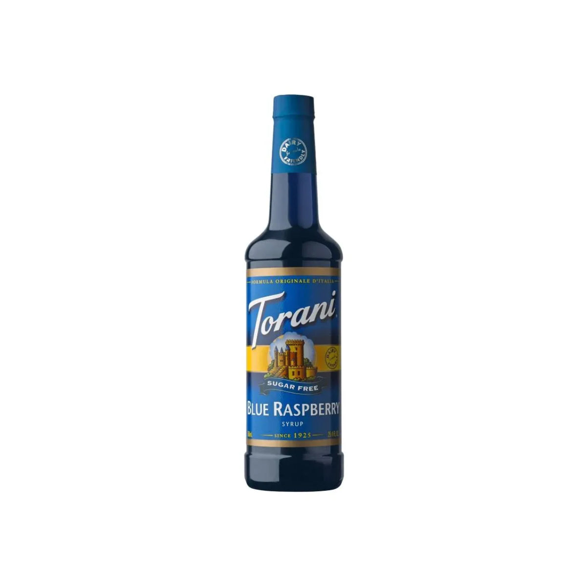 Torani Sugar Free Blue Raspberry Syrup (750ml)