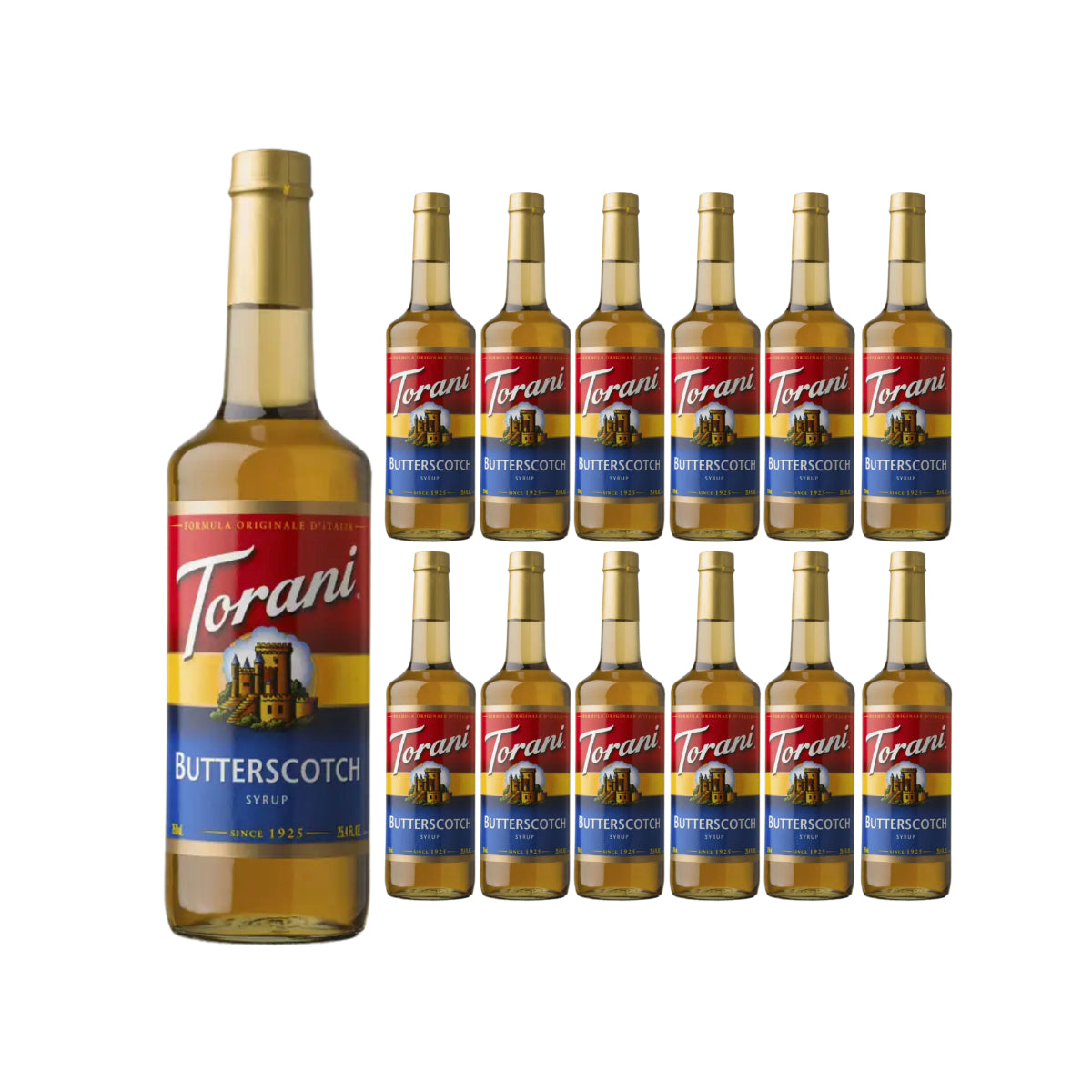 Torani Butterscotch Syrup (750ml x 12 Bottles)