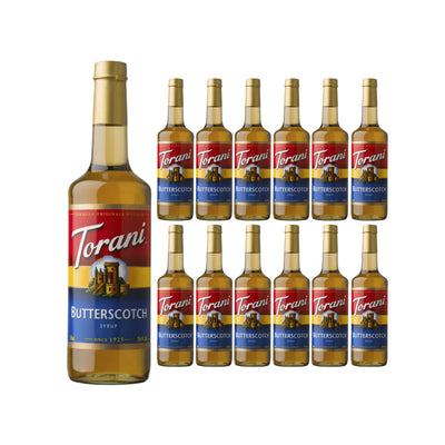 Torani Butterscotch Syrup (750ml x 12 Bottles)