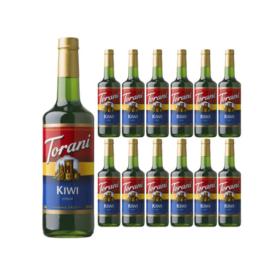 Torani Kiwi Syrup (750ml x 12 Bottles)