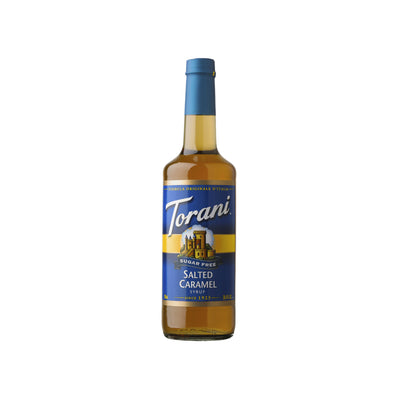 Sirop de caramel salé sans sucre Torani (750 ml)
