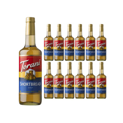 Torani Shortbread Syrup (750ml x 12 Bottles)