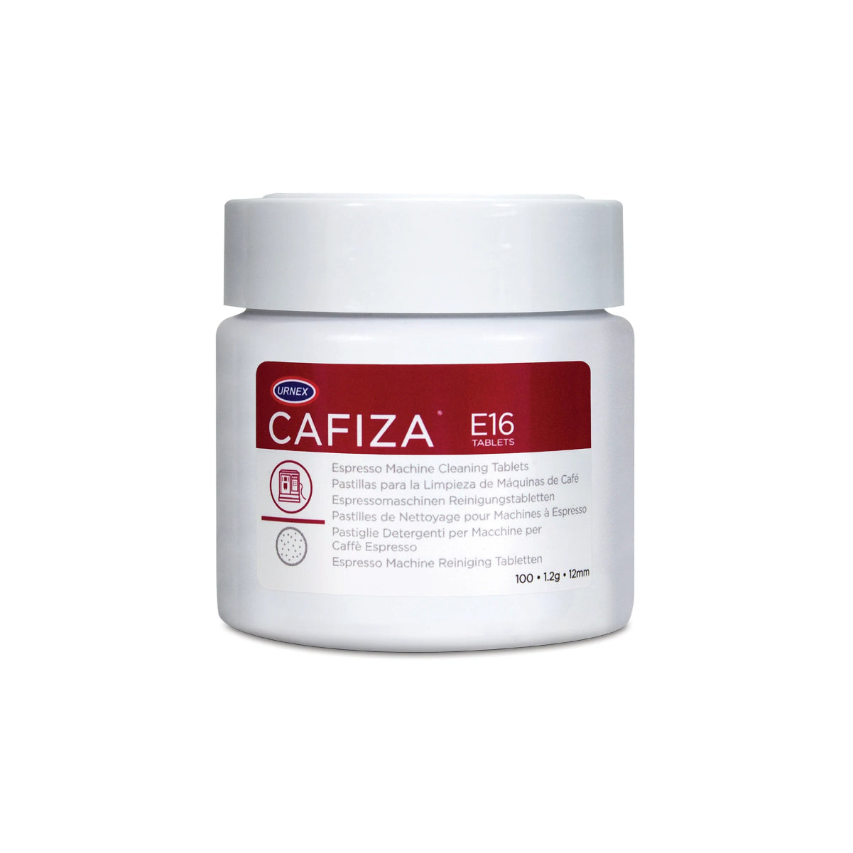 Urnex Cafiza Tablets (E16) (2g tabs / 100-Count)