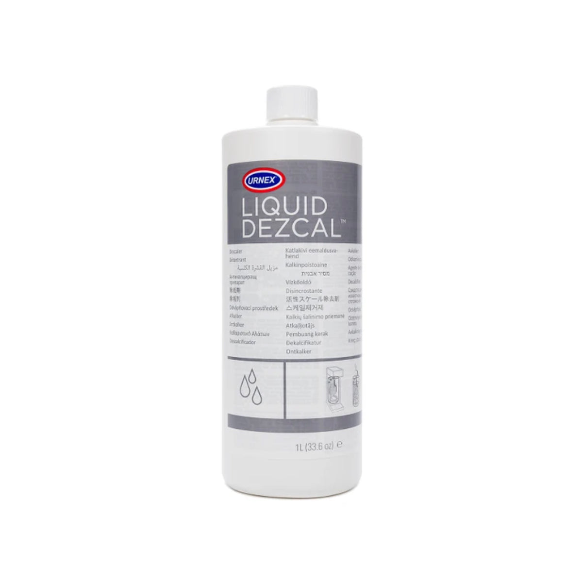 Urnex Dezcal Descaling Liquid (1000ml/33.8 oz)