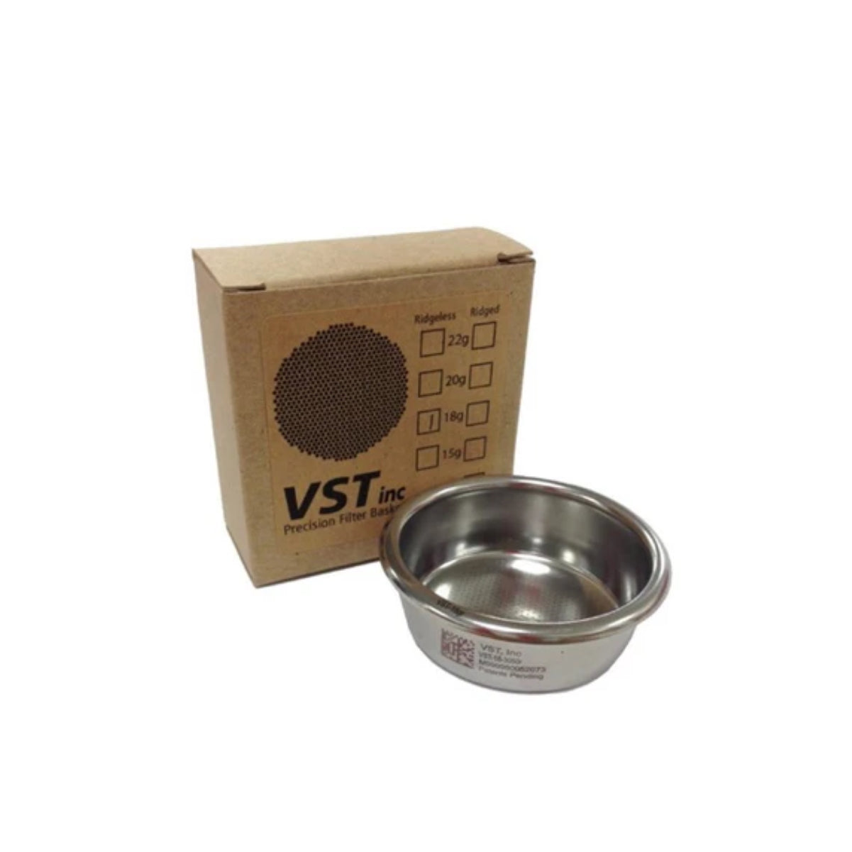 VST Precision Double Portafilter Basket - Standard