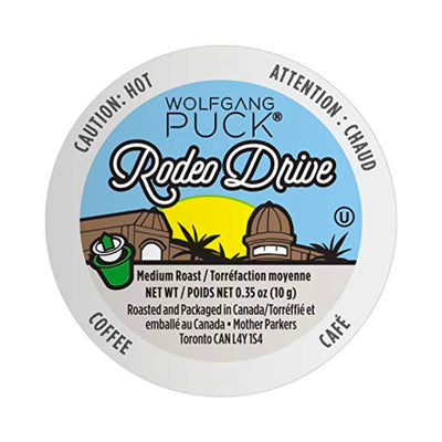 Wolfgang Puck Rodeo Drive Single-Serve Coffee Pods