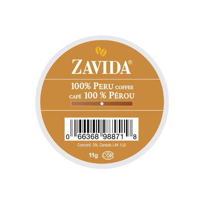 Zavida 100% Peru Single-Serve Pods