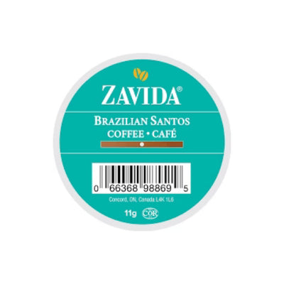 Zavida Brazilian Santos Single-Serve Pods