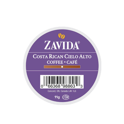 Zavida Costa Rican Cielo Single-Serve Pods