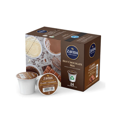 Zavida Classic Hot Chocolate Single-Serve Pods