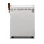 Ascaso Steel Duo Plus V2.5 PID Dual Thermoblock Espresso Machine in inox, rear view with ventilation grilles