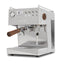 Ascaso Steel Duo V2.5 PID Dual Thermoblock Espresso Machine in inox stainless steel, three-quarter front angle