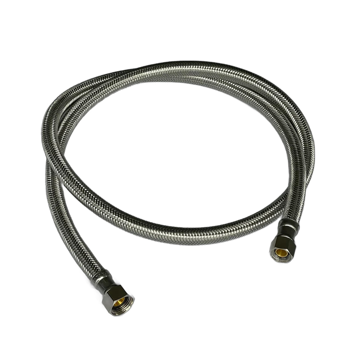 BWT 48-inch long braided hose with 3/8 inch fittings