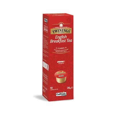 Caffitaly Twinings English Breakfast Tea Capsules (Pack Of 10)
