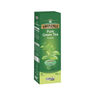 Caffitaly Twinings Green Tea Capsules (Pack Of 10)