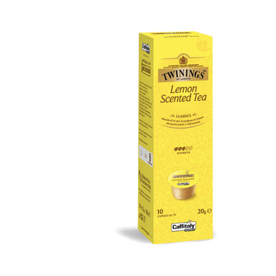 Caffitaly Twinings Lemon Scented Tea Capsules (Pack Of 10)