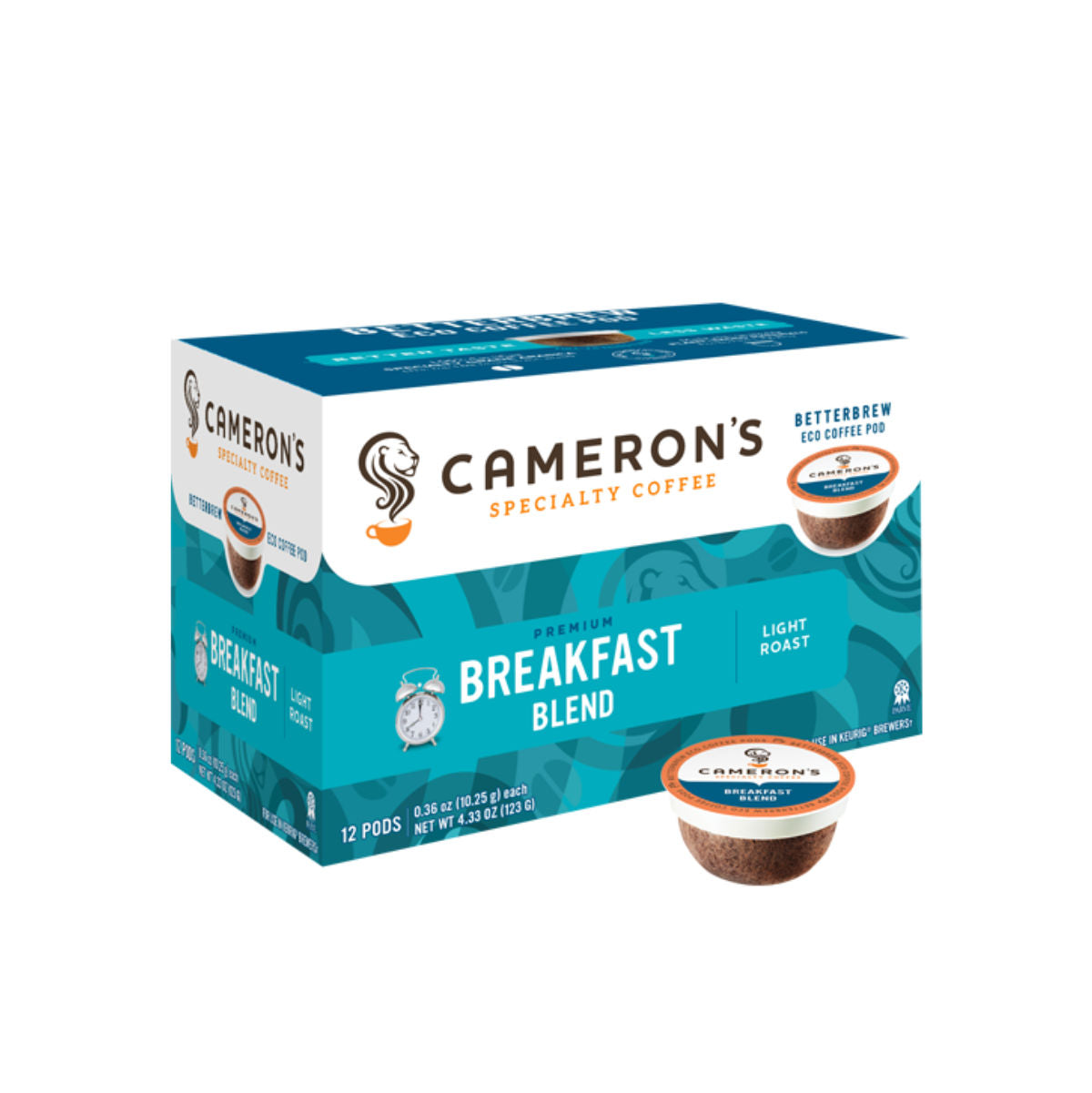 Cameron's Wood & Water Breakfast Blend Single Serve Coffee Pods