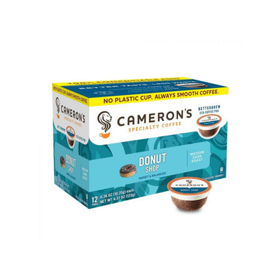 Cameron's donut Shop Blend Single Serve Coffee Pods