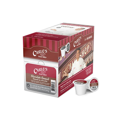 Carlo's Bake Shop (Cake Boss) Chocolate Cannoli Single-Serve Coffee Pods