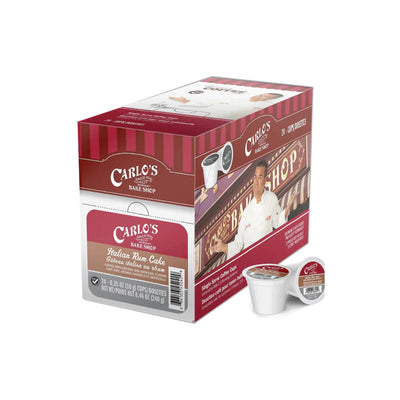 Carlo's Bake Shop (Cake Boss) Italian Rum Cake Single-Serve Coffee Pods