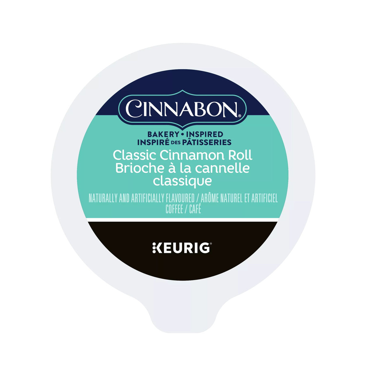 Cinnabon Classic Cinnamon Roll Keurig K-Cup Pods (Pack of 24)