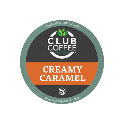 Club Coffee Craft Roasters Creamy Caramel Single-Serve Coffee Pods