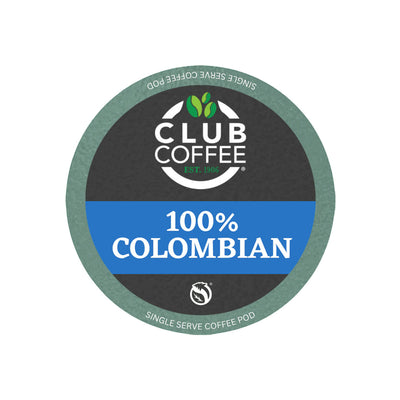 Club Coffee Craft Roasters Purpod 100% Colombian Single-Serve Coffee Pods