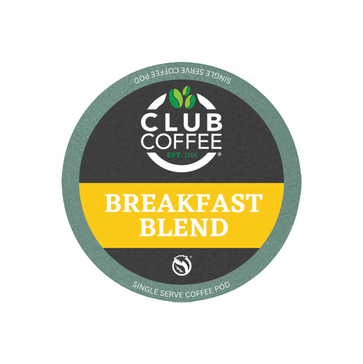 Club Coffee Craft Roasters Breakfast Blend Light Roast Single-Serve Coffee Pods