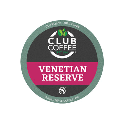 Club Coffee Craft Roasters Venetian Reserve Single-Serve Coffee Pods