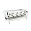 La Marzocco Linea Classic S four group commercial espresso machine, three-quarter front view