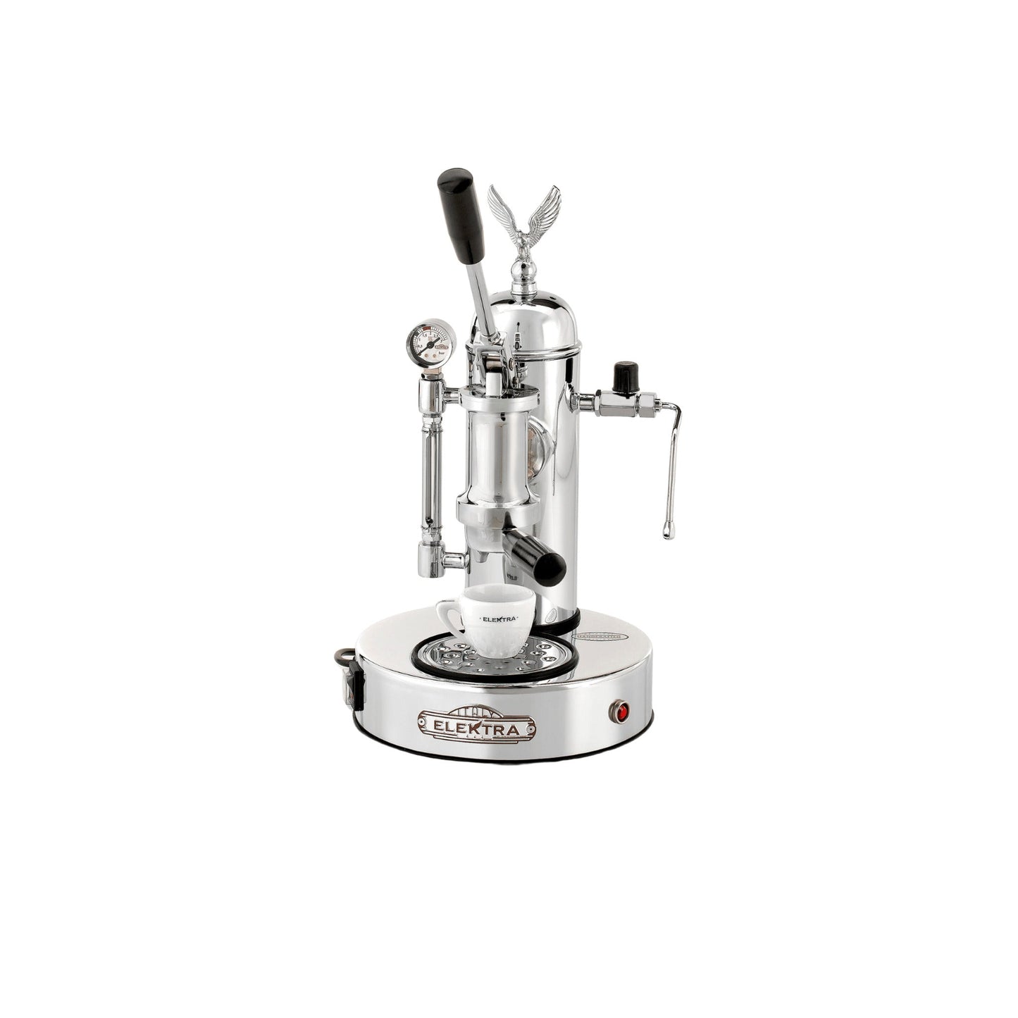 Elektra Microcasa Leva Lever Piston Espresso Machine, Chrome