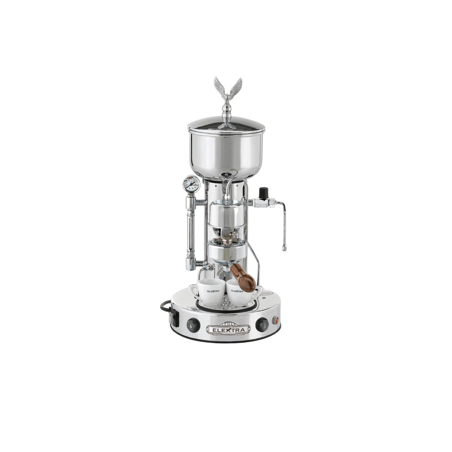 Elektra Microcasa Semi-Automatica Espresso Machine, Chrome