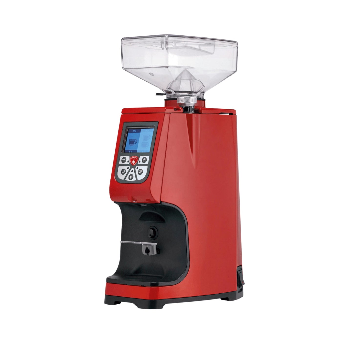 Eureka Atom 60 Timed Coffee Grinder in red