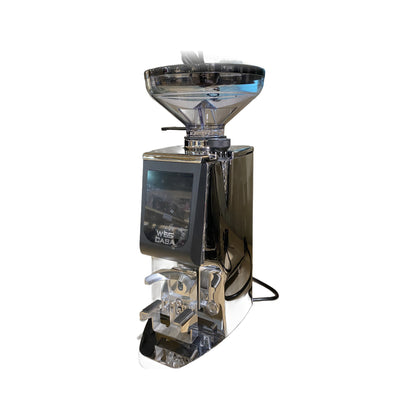 Eureka Atom W 65 Casa Grind By Weight Coffee Grinder (Chrome)