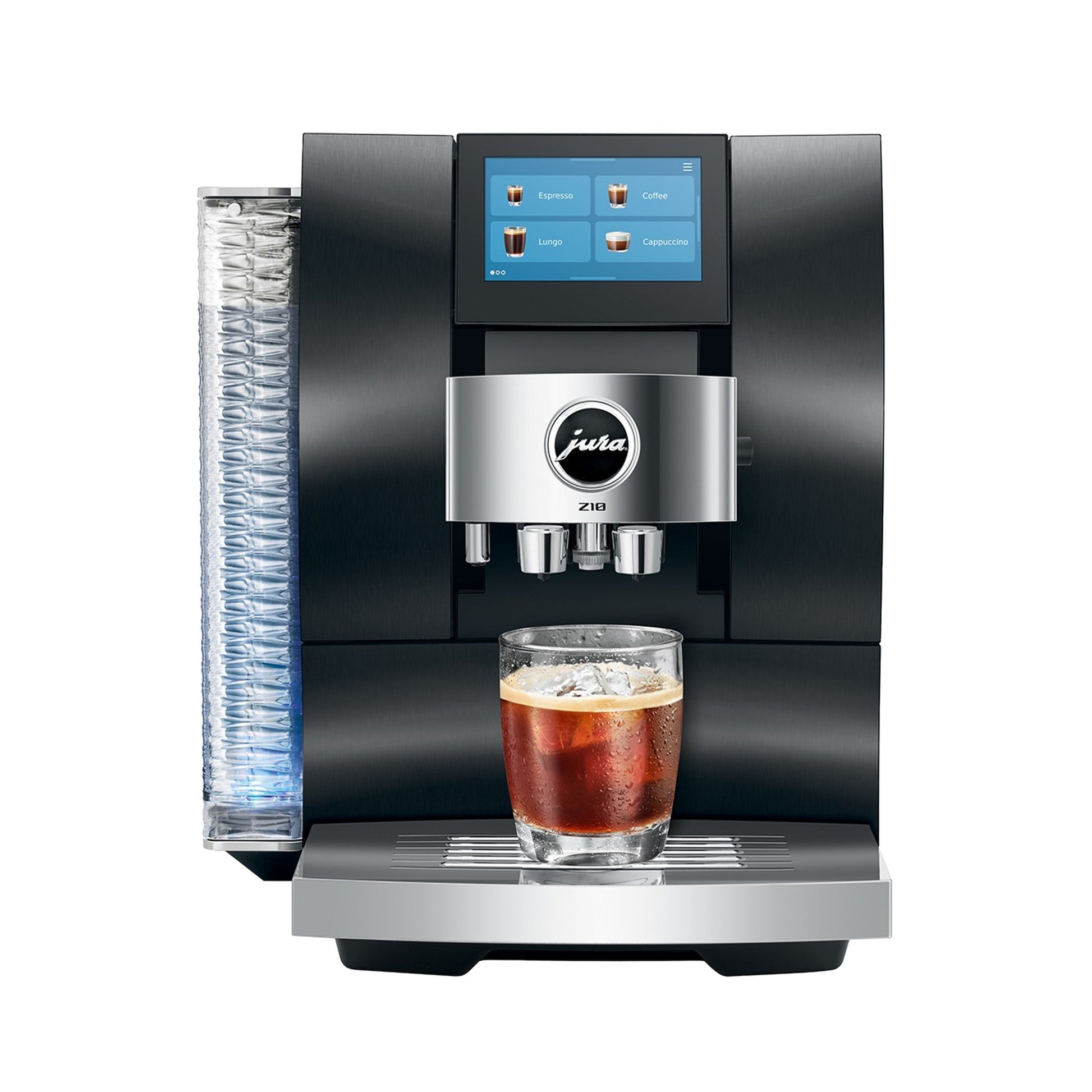 Jura Z10 Gen 2 Automatic Espresso Machine in aluminum black