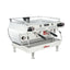 La Marzocco GB5 S two group commercial espresso machine, three-quarter front view
