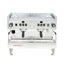 La Marzocco Linea Classic S two group commercial espresso machine, front view in stainless steel