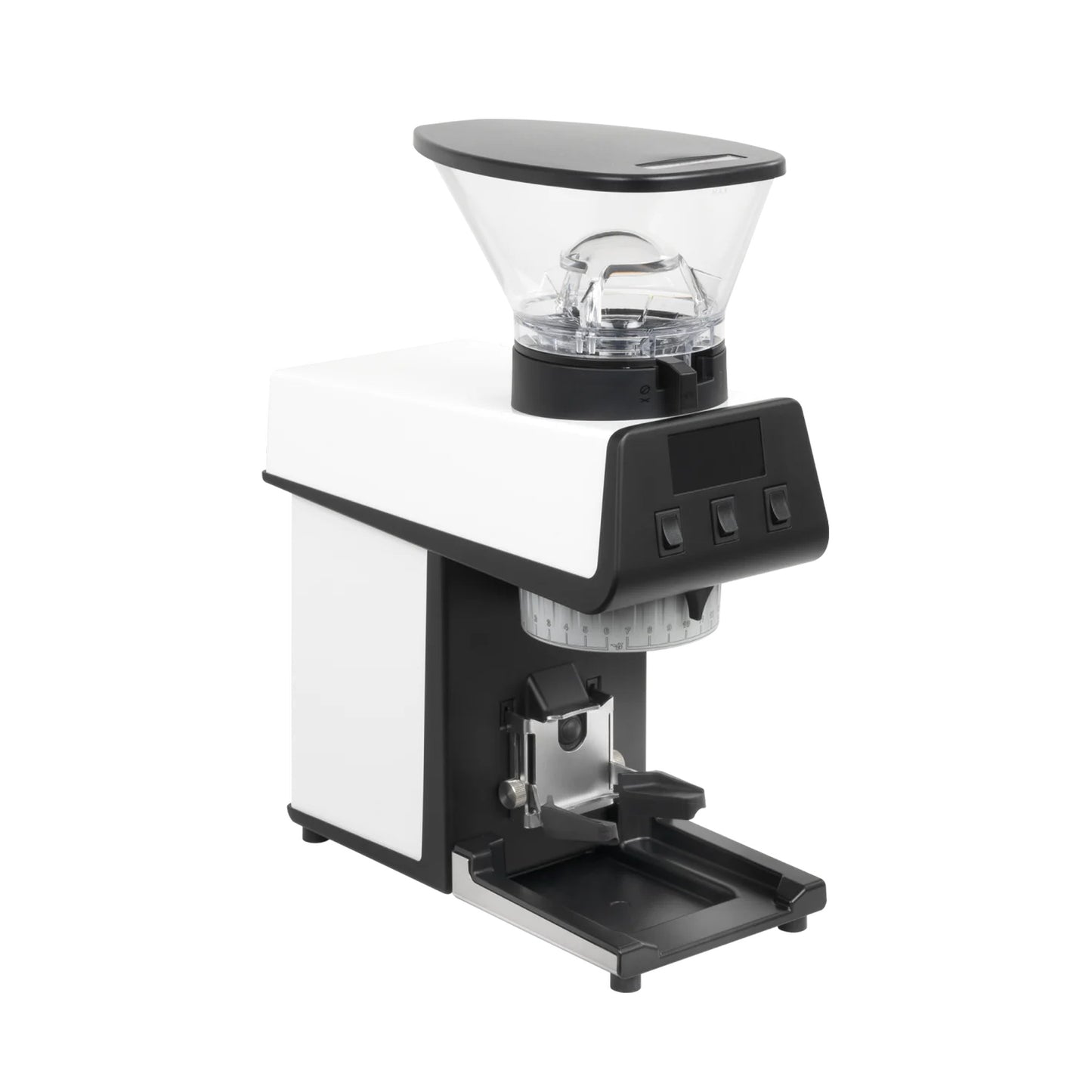 La Marzocco Pico Coffee Grinder in white, front
