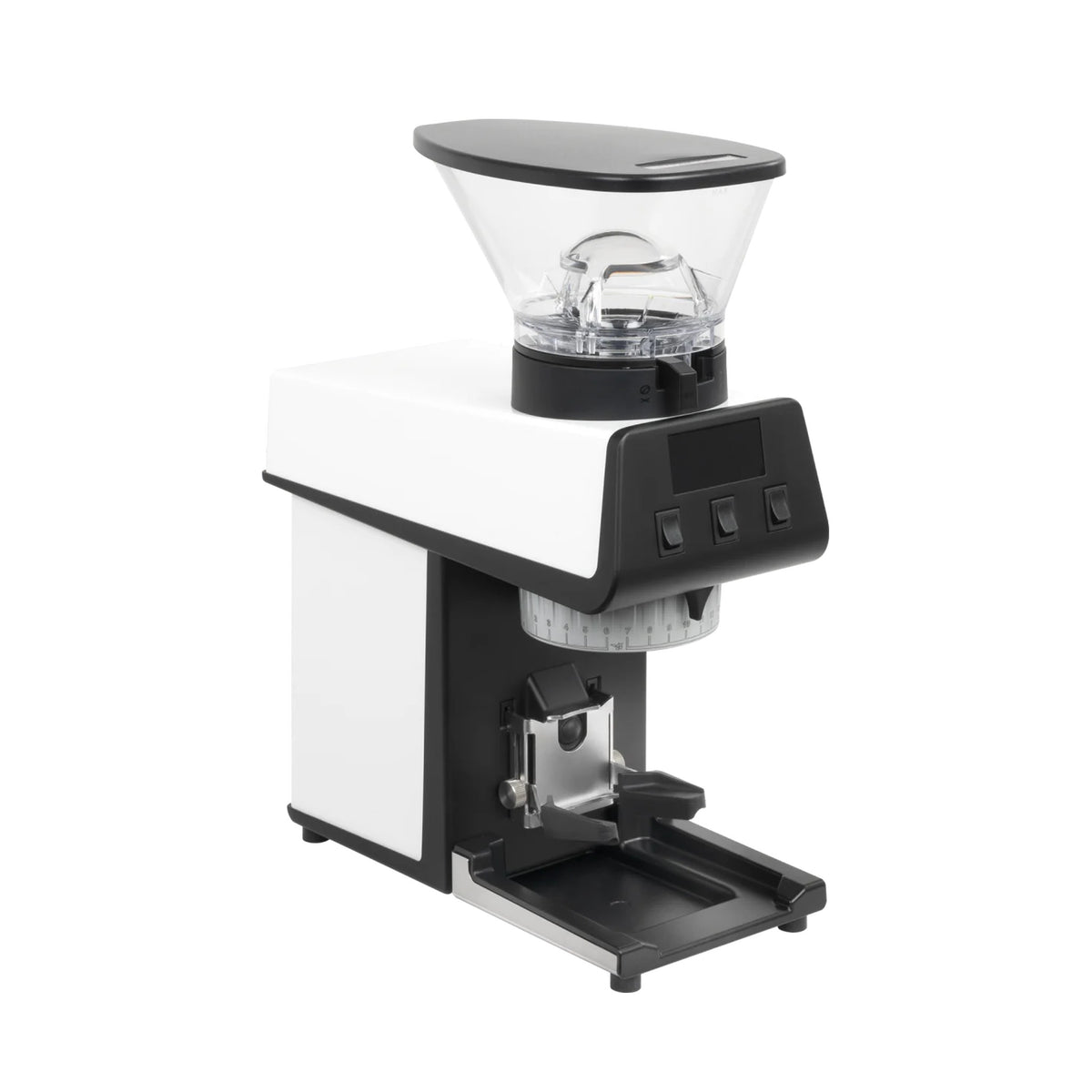 La Marzocco Pico Coffee Grinder in white, front
