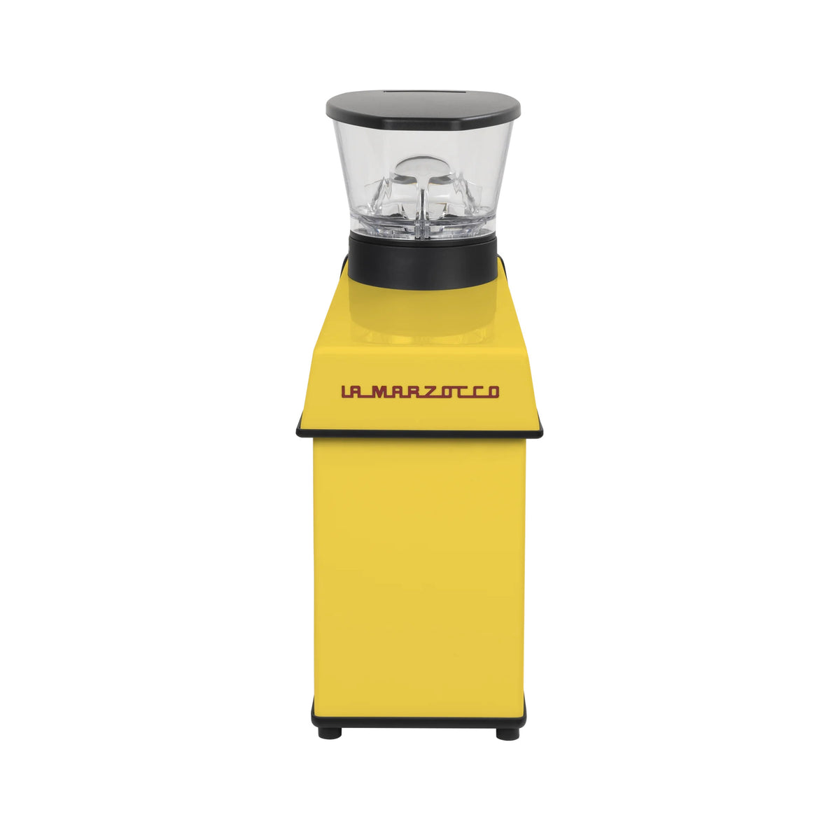 La Marzocco Pico Coffee Grinder in yellow, back