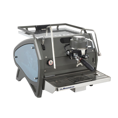 La Marzocco Strada X one group commercial espresso machine, three-quarter front view