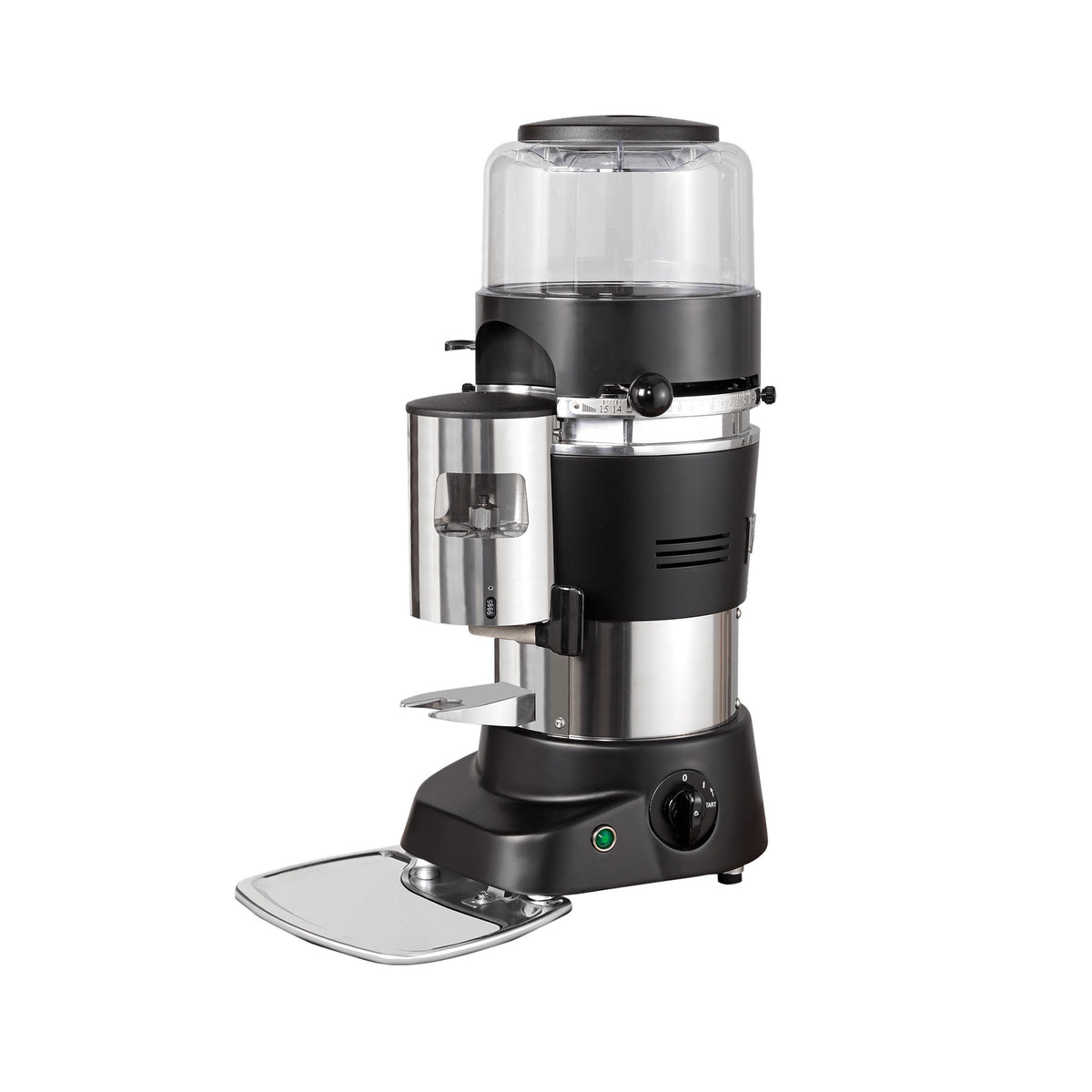 La Marzocco Vulcano Coffee Grinder, 3/4 angle